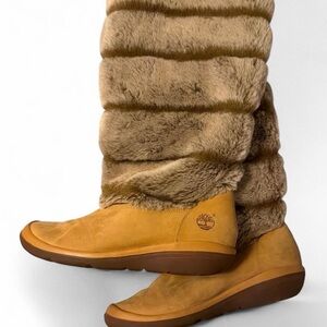 Timberland Women's Brown Fur-Lined Winter Boots